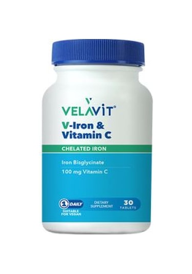 Velavit V-ıron & Vitamin C Demir Ve C Vitamini Içeren Takviye Edi