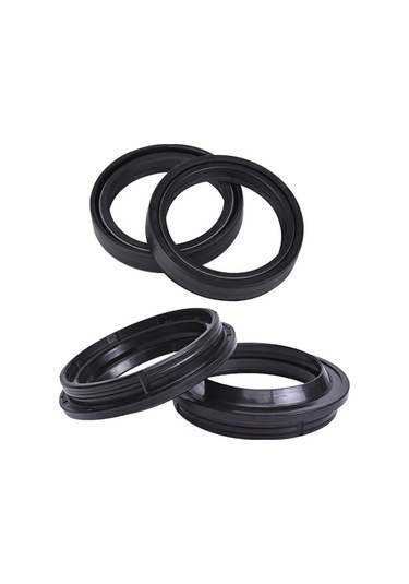 Ganzhoushop Yağ X X Ve Toz Suntek Siyah Ön Mv Mm Kiti Keçesi Keçesi Için F4 Çatal Agusta 63 50 11 İx Siyah