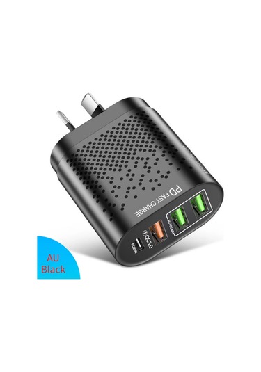 Lovebay 4 Portlu Pd 20w + Qc3.0 Usb C Hızlı Şarj Adaptörü İphone Uyumlu Xiaomi Samsung Huawei Abdistribütör Garantili