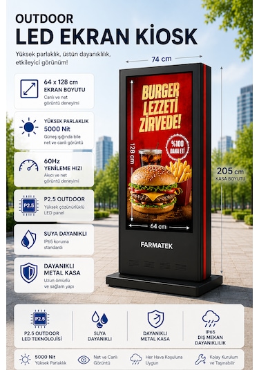 Ourdoor Led KIos Uyumluk