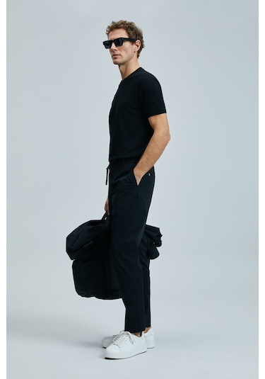 Lufian Tıno Erkek Modal Karışımlı Kazak Siyah Siyah 111090110100100 Siyah