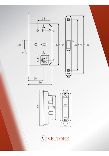 Vettore Manyetik Dil Kilidi