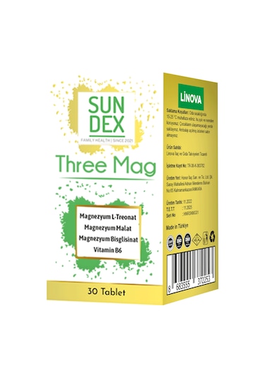 SUNDEX Three Mag 30 Tablet