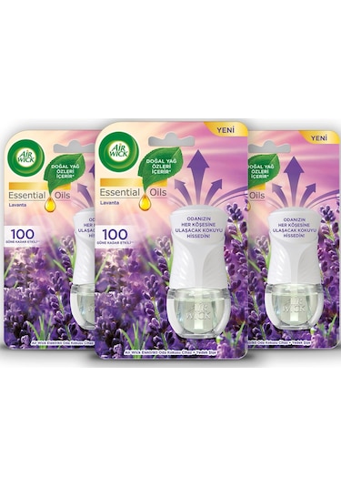 Air Wick Elektrikli Oda Kokusu Kit Lavanta - Cihaz + Yedek Şişe x 3