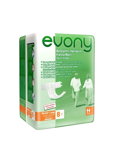 Evony Hasta Bezi Bel Bantlı Ekonomik Pk Büyük-Large 16 Adet