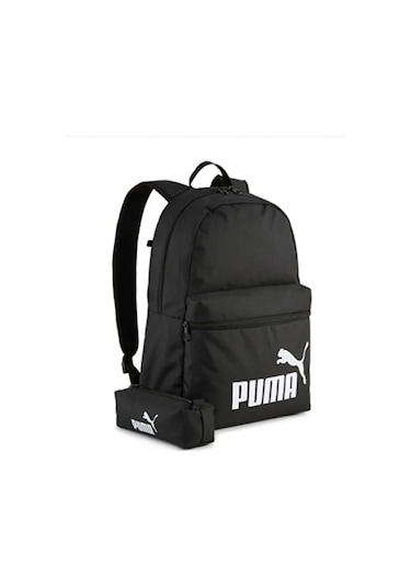 Puma Phase Backpack Set Unisex Sırt Çantası 09119101 Siyah
