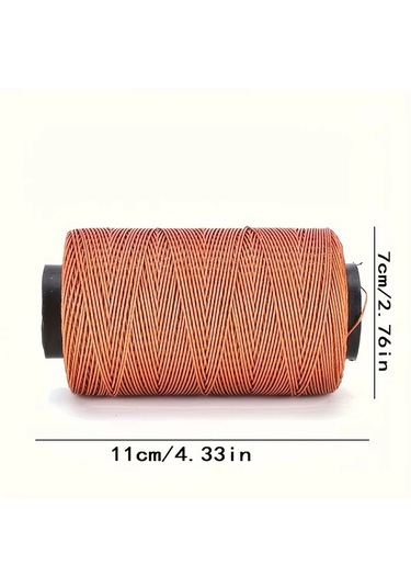 Willowhaven 2 Rulo 800 Metre Çift Kat Uçurtma İpi - Dayanıklı Polyester Hat, Koyu Kahverengi, Yüksek Dayanım, Küçük Ve Orta Uçurtmalar İçin