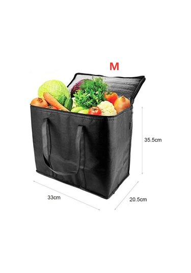 Yalıtımlı Soğutucu Çanta Soğutucu Çanta 33x20.5x35.5 Çok Renkli