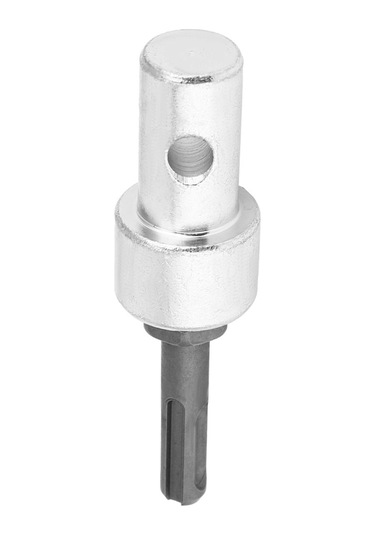 Tenfowee Metal Elektrik Matkap-uçanak Bağlantı Adaptörü, Dairesel Saplı Matkap Ve Toprak Delici İçin, Dayanıklı Ve Kullanıma Kolay