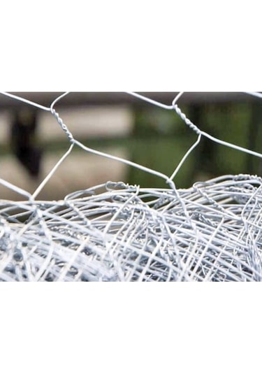 100 Cm, 7X7 Göz Aralıklı Örgülü Çit Teli 1,1 Mm Kalınlığında