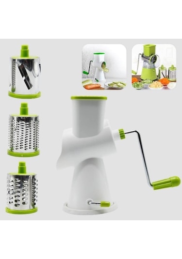 URVE WENKEN ÇEVİRMELİ 3 FARKLI BIÇAK BAŞLIKLI RENDE