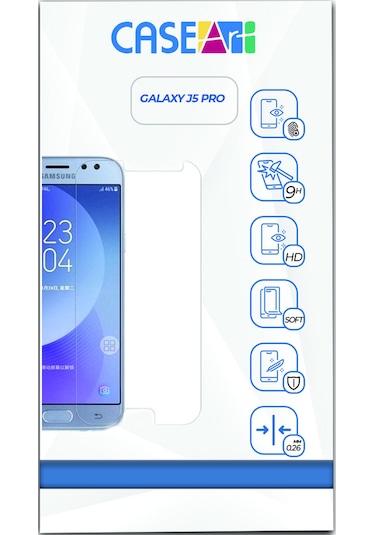 Samsung J5 Pro ile Uyumlu Ekran Koruyucu Kırılmaz Cam