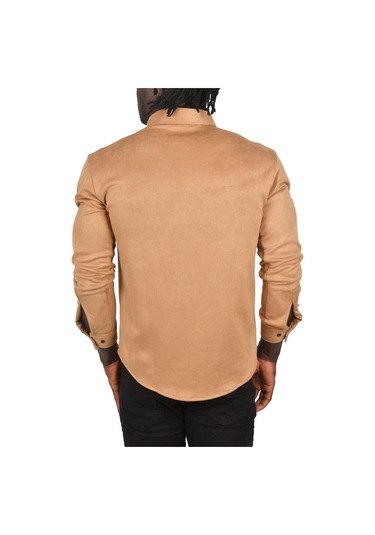 Deepsea Erkek Camel Likralı Çıtçıtlı Kırışmayan Süet Kumaş Slim Fit Cepsiz Mevsimlik Gömlek 2500556 False Camel Deepsea Erkek Camel Likralı Çıtçıtlı Kırışmayan Süet Kumaş Slim Fit Cepsiz Mevsimlik Gömlek 2500556 False Camel