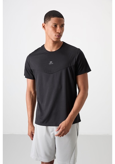 Tommy Life Siyah Polyester Nefes Alan Dokulu İnce Esnek Standart Fit Erkek Performans T-shirt - 88391 Siyah Tommy Life Siyah Polyester Nefes Alan Dokulu İnce Esnek Standart Fit Erkek Performans T-shirt - 88391 Siyah