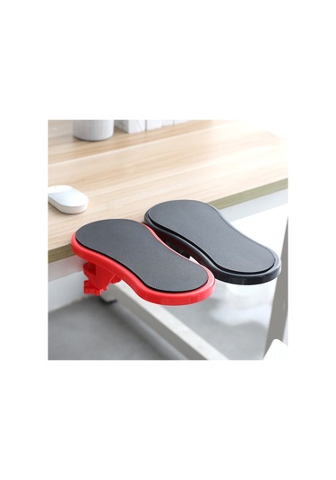 Hombey Küçük Siyah Ergonomik Bilgisayar Kol Direnci: Döner Tasarım, Dirsek Ve Bilek Desteği, Masanızda Konfor Ve Düzen