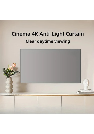 Willowhaven 2024 Premium Fiberglass Ev Sineması 4k Hd Katlanır Projektör Perdesi