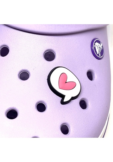 Crocs Terlik Süsü & Renkli Aksesuar Jibbitz Açık Pembe