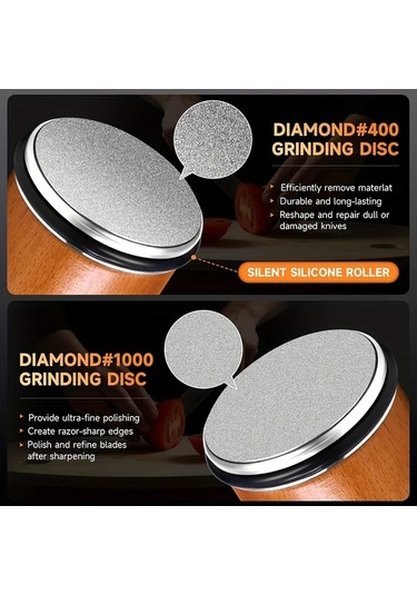 Xuweiwei Siyah Elmas 400 1000 Manyetik Elmas Bıçak Bileyici 15 20 Derece Açı Rulosu Demir Malzeme Şarj Edilmemiş Ahşap İşleme Taşlama Sistemi