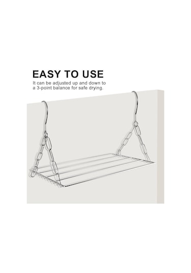 Çok İşlevli Çamaşır Kurutma Makinesi, Giysi, Havlu, Çorap İçin Paslanmaz Çelik Kurutma Askısı Diğer