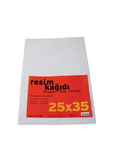 Resim Kağıdı 25x35 120 G 100 Adet Paketli