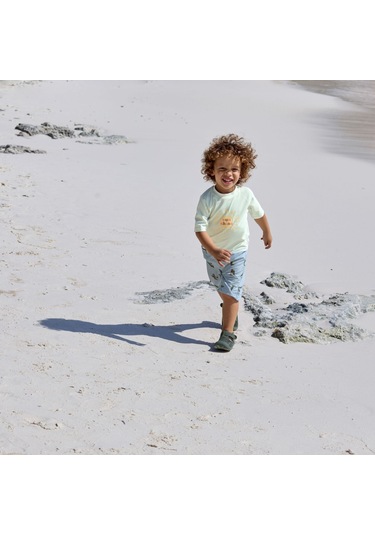 Lassig Crocodile Uv Korumalı Mayo Şort Sky Blue Mavi