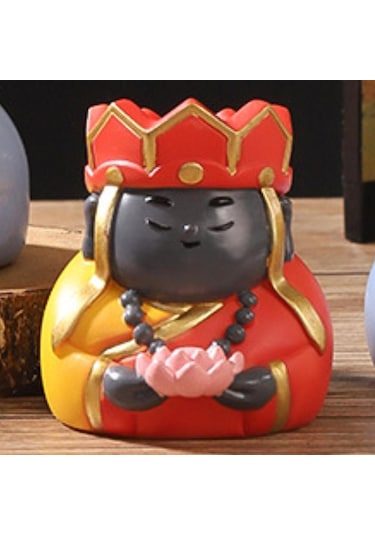 Suntek Küçük Figür Heykel Koleksiyon Reçine Süsleme 6x6x6,3 Cm