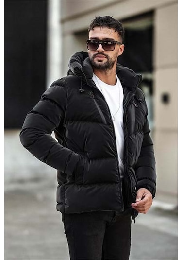 Delpino Siyah Erkek Mont 2233 Siyah