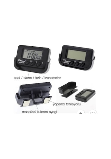 Kenko Kronometre ve Alarmlı Pomodoro Saati