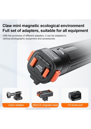 Puluz Mini Manyetik Hızlı Bırakma Selfie Çubuğu Tripod