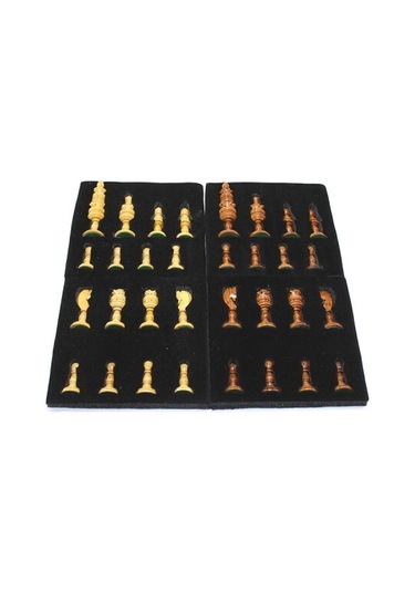 Ahşap Satranç Taşı No 1