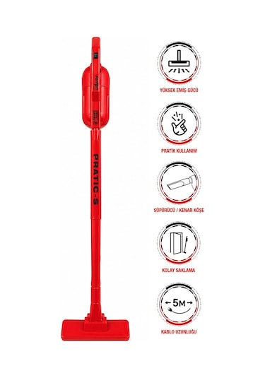 Fantom Pratic P1200 500 W Dikey Elektrikli Süpürge