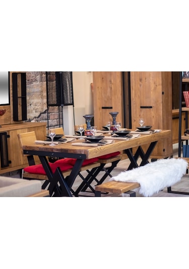 Ntconcept Masif Ağaç Yemek Ve Toplantı Masası