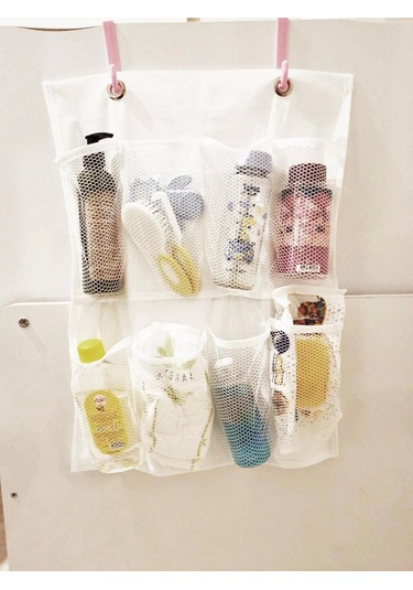 8 Cepli Bebek Beşik Düzenleyici Askılı File Organizer Çok Renkli