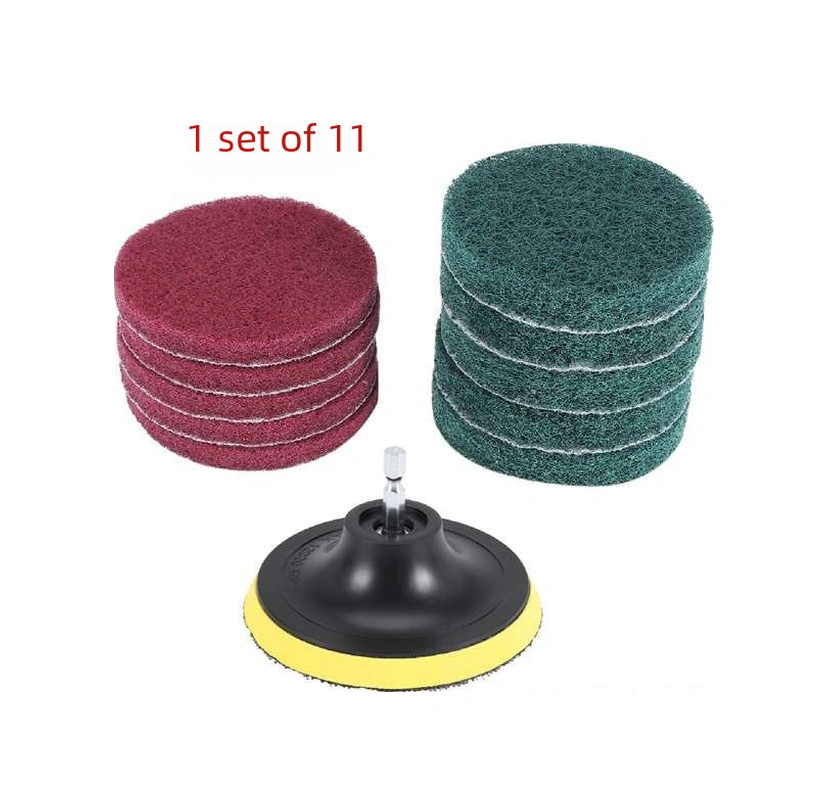 Xindoker Araç Camı Ve Jantları İçin 8 Parça Cila Seti - Cila Tozu, Yün Tekerlek Ve Otomatik Yapışkan Bez İle Kırık Ve Yırtık Giderici