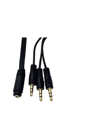 Ses Sistemi Kablosu 3 Erkek Sterio 1 Sterio Dişi