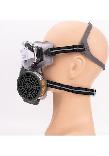 Trendooze 8200 Toz Geçirmez Maskesi - Yarım Tam Yüz Koruma