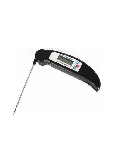 Sones Katlanır Et Termometresi Dijital Mutfak Termometresi Yemek Pişirme Barbekü Probu, Rastgele Renk Teslimatı