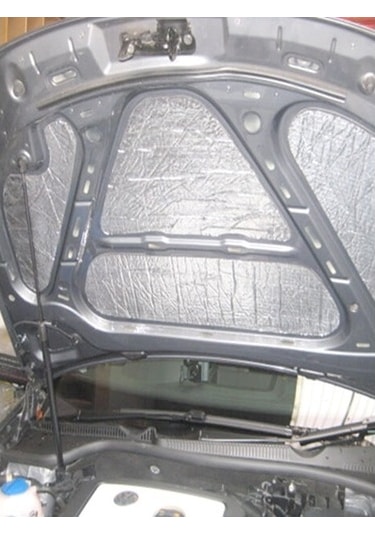 Kendinden Yapışkanlı Alüminyum Folyolu Kaput Altı İzolasyon 120 x 100 Cm 6 Mm