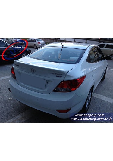 Aes Yeni Hyundai Accent Blue Spoyler Oem Aksesuar