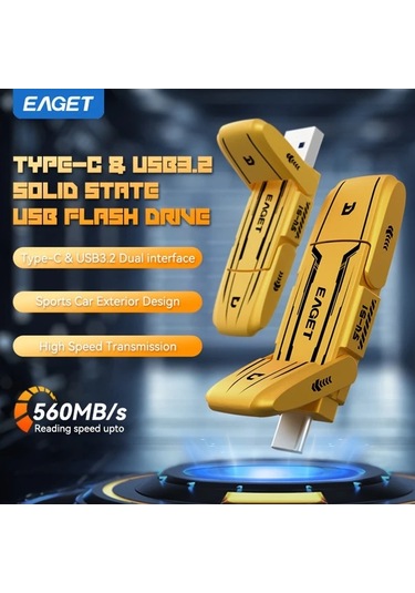 Xuweiwei Egate 128 Gb Harici Usb C Ssd Bellek 560mb S Hizli 2si 1 Arada Tip C Usb A İphone Uyumlu 15 Ps5 Android Windows Mac İcin