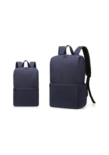 Sırt Çantası Geniş Omuzlu Düz Renk Askı Çok Katmanlı Cepler Büyük Yük Taşıma Kapasitesi Fermuar Kapatma Yellow Sarı