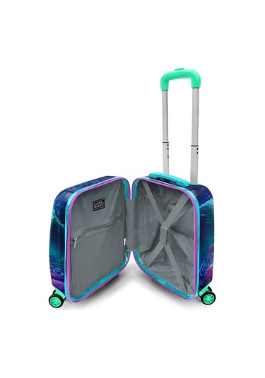 Coral High Kids Denizatı Desenli Çocuk Valizi 16792 Çok Renkli