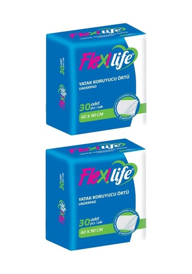 Flexi Life Hasta Alt Açma Yatak Koruyucu Örtü 60 90cm Klasik 60 A