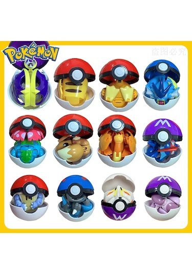 F-box-pokemon Figürleri Hakiki Orijinal Kutusu Deformasyon Oyuncak ...