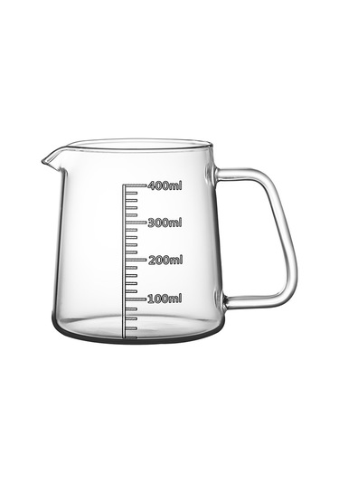 Emsan Lia Borosilikat Ölçü Kabı 400 Ml Şeffaf