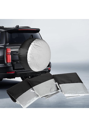 Araba Lastikleri Araba Giysileri Stepne Kılıfı Lastik Koruyucu Kılıfı,jwcwsq