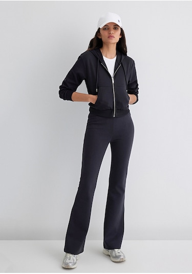 Mavi - Kapüşonlu Siyah İnterlok Sweatshirt 1s10424-900 Siyah