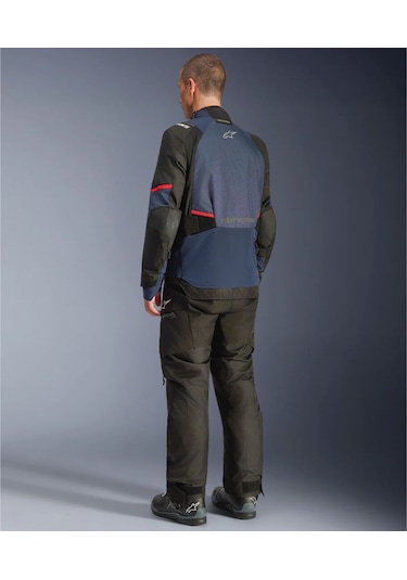 Alpinestars Andes V4 Korumalı Motosiklet Montu Mavi Siyah