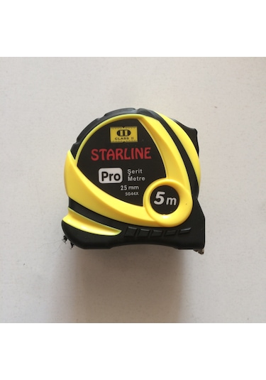 Starline 5 25 Mm Yüksek Kalite Pro Çelik Şerit 5 Metre