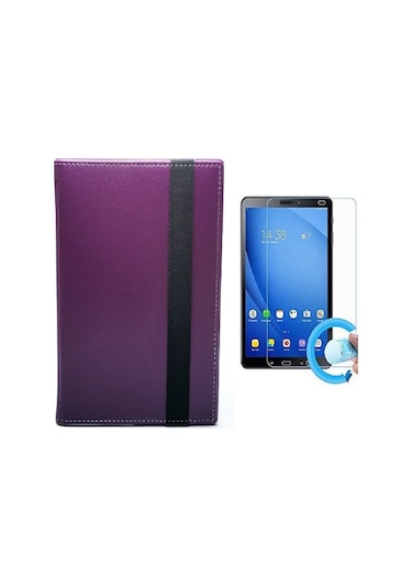 Alcatel 10 2020 10.1" Uyumlu Tablet Kılıfı Ve Nano Ekran Koruyucu